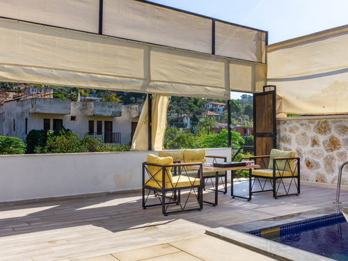  gece  -  Kasım
  | Kalkan Patara’da Jakuzili ve Korunaklı Özel Havuzlu Villa